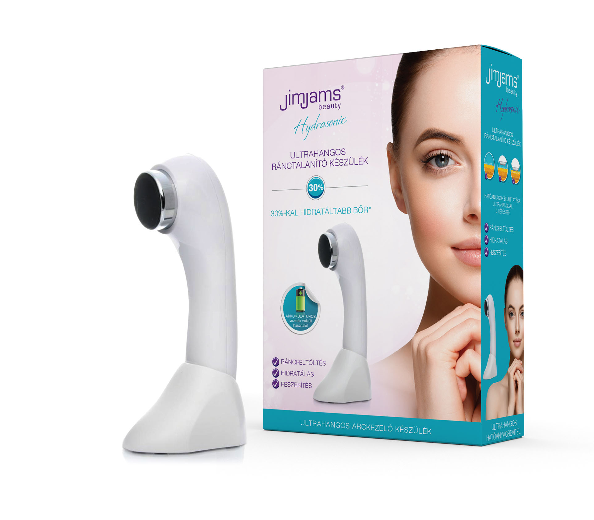 JimJams Hydrasonic anti-wrinkle instrument