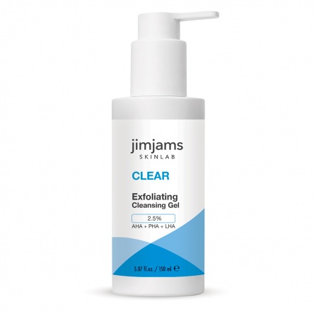 jimjams SKINLAB Exfoliating Cleansing Gel 150ml