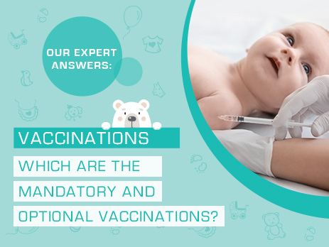 Mandatory and optional vaccinations for babies